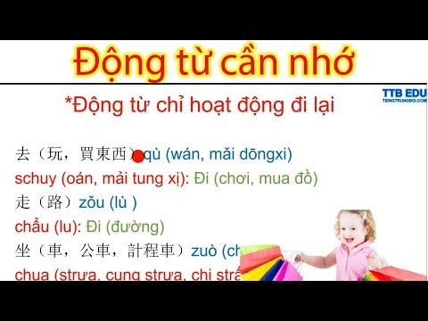 Video ĐỘNG TỪ THƯỜNG DÙNG TRONG GIAO TIẾP TIẾNG TRUNG - youtube