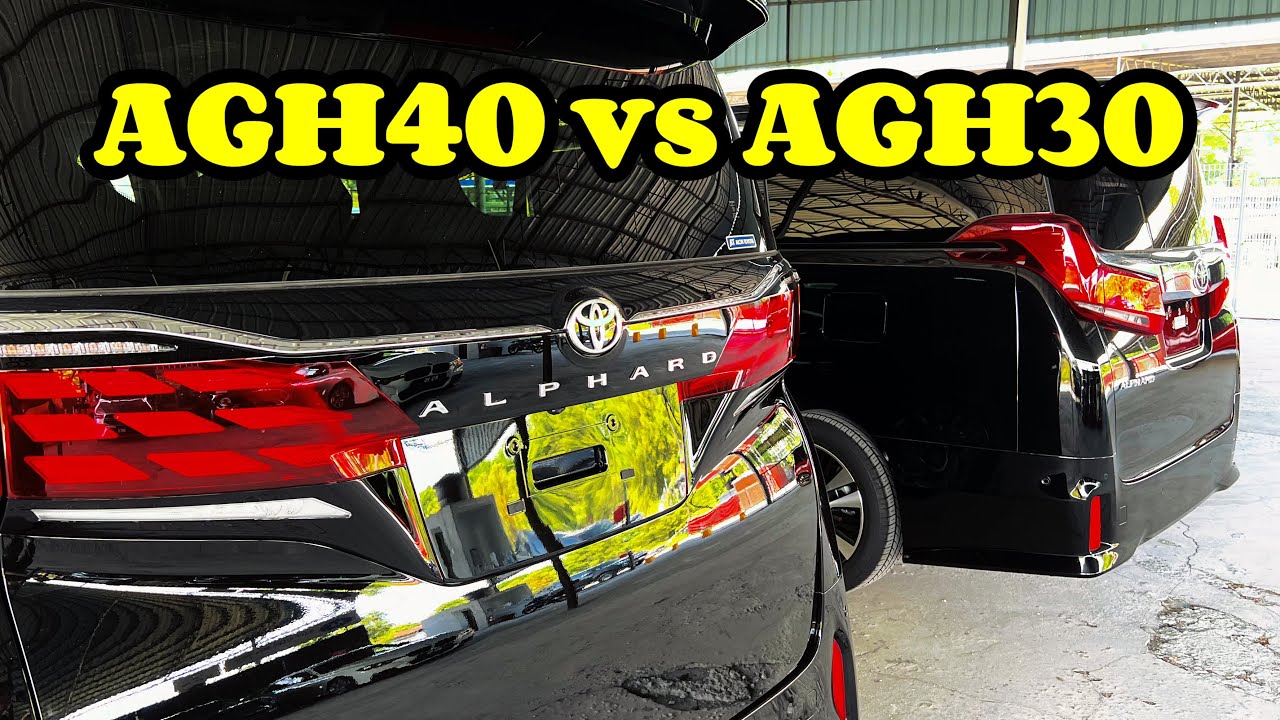 Toyota Alphard AGH30 vs AGH40 [Apa Yang Baru?] - YouTube