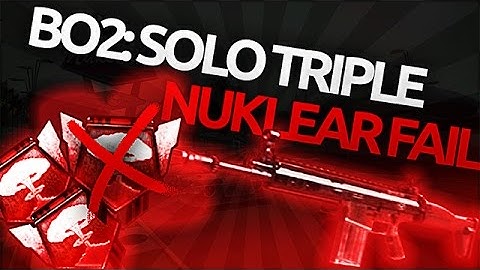 BO2: Solo Triple Nuklear Fail ScarH on Nuketown 2025!