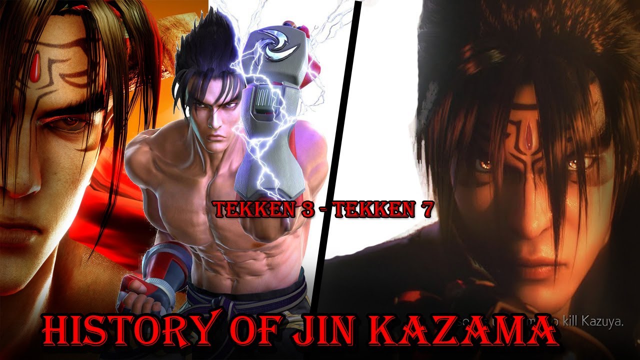 History Of JIN KAZAMA | TEKKEN 3 - TEKKEN 7
