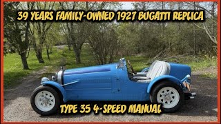 Match Highlights Car Review | 39 Years Family Owned '27 Bugatti Type 35 Rep 4-Spd Manual Collector Car Canada Lt 258