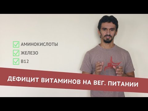 Где брать витамин B12, аминокислоты и железо на вегетарианстве и веганстве?