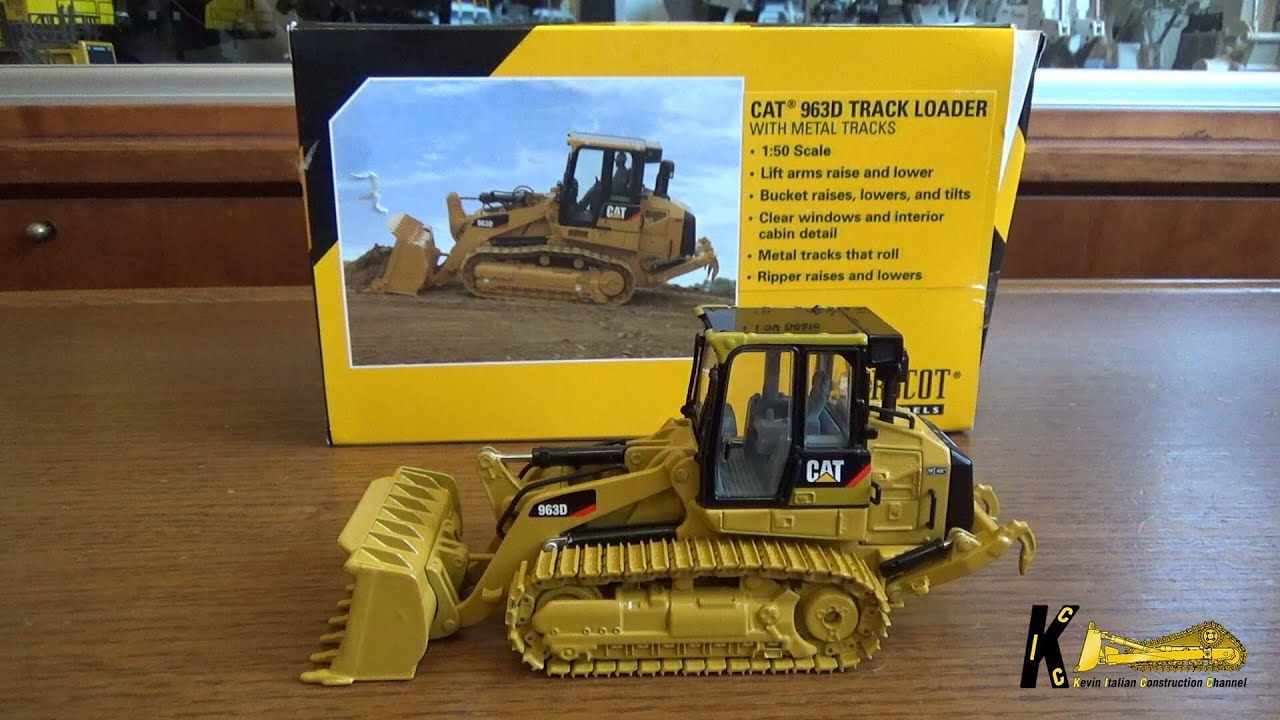 Caterpillar 963D Track Loader 1:50 by Norscot Model Review - YouTube