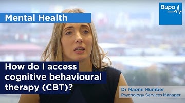 How do I access cognitive behavioural therapy (CBT)? | Bupa Health