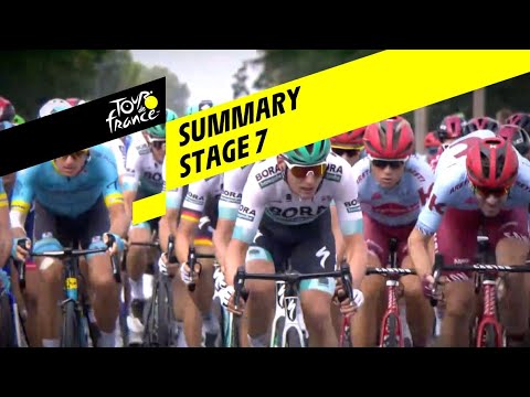 Video: Tour de France 2019: Dylan Groenewegen wint etappe 7 sprint voor Ewan en Sagan