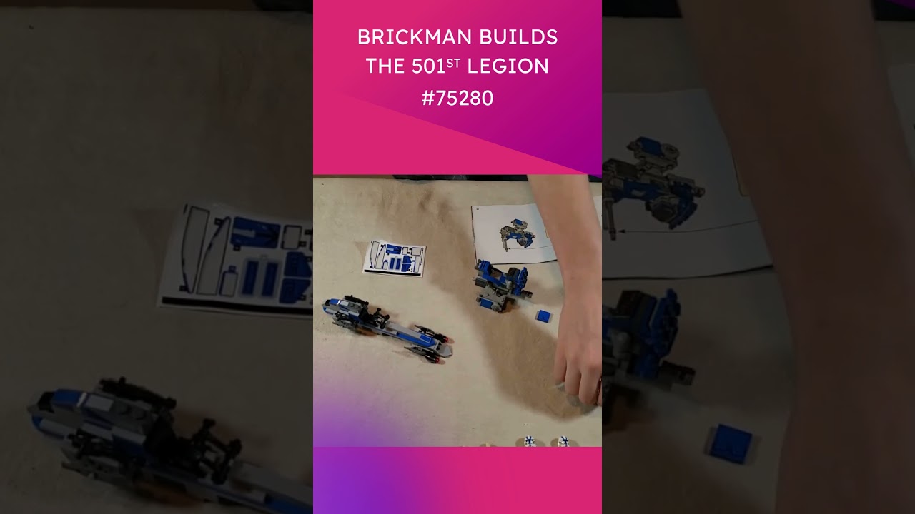 Brickman13 Builds 🔥 LEGO 501st Legion Clone Troopers – Hyperlapse Build! 🔥