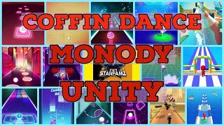 COFFIN DANCE || MONODY || UNITY - EDM RUSH [Tiles Hop, Dancing Road,...] screenshot 4
