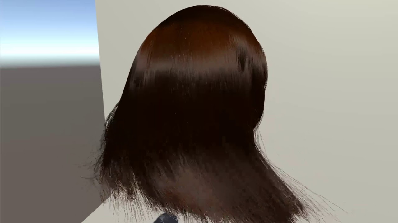 HairStudio, now with physic based shading - YouTube