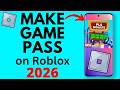 How to Make a GAMEPASS in PLS DONATE on MOBILE - 2026 - iPhone &amp; Android