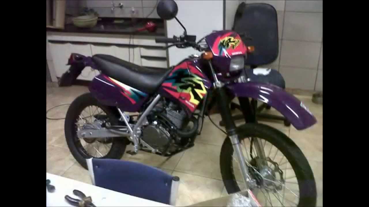 Reforma Xr 0 Roxa 1999 Pescoco Motos Youtube
