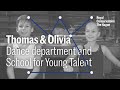 Dance department and school for young talent  thomas  olivia  royal conservatoire the hague