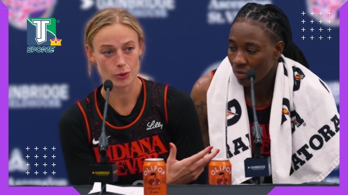 Sophie Cunningham: "If we don't have Caitlin, GREAT! We know how to play  without her." - YouTube