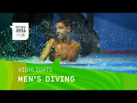 Men's 3m Springboard Diving - Highlights | Nanjing 2014 Youth Olympic Games