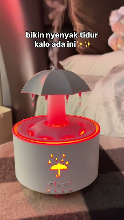 lampu tidur hujan ✨✨| barang unik | racun shopee #diy#barangunik #shopeevidio