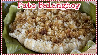 HOW TO MAKE BALANGHOY | STEAMED CASSAVA CAKE | EASY FILIPINO CASSAVA RECIPE