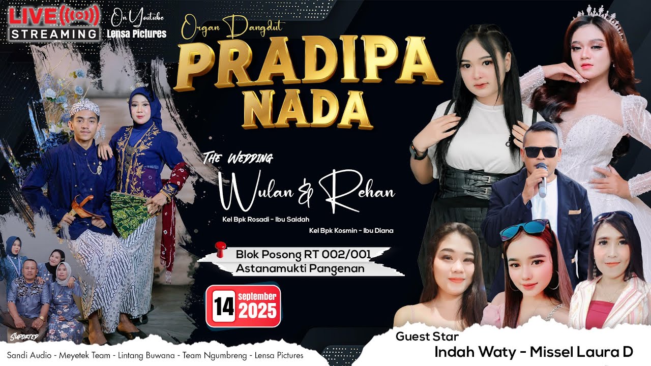 LIVE STREAMING PRADIPA NADA / BLOK POSONG ASTANAMUKTI / 14 SEPT 2025
