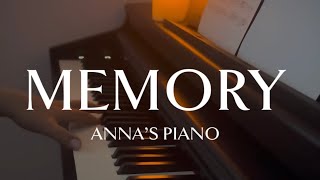 MEMORY/ANDREW LLOYD WEBBER / Piano cover