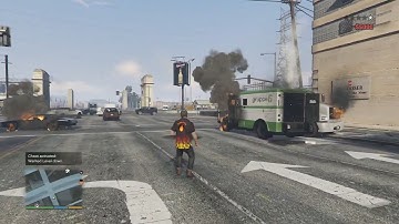 GTA V Random Events - Security Van part 6