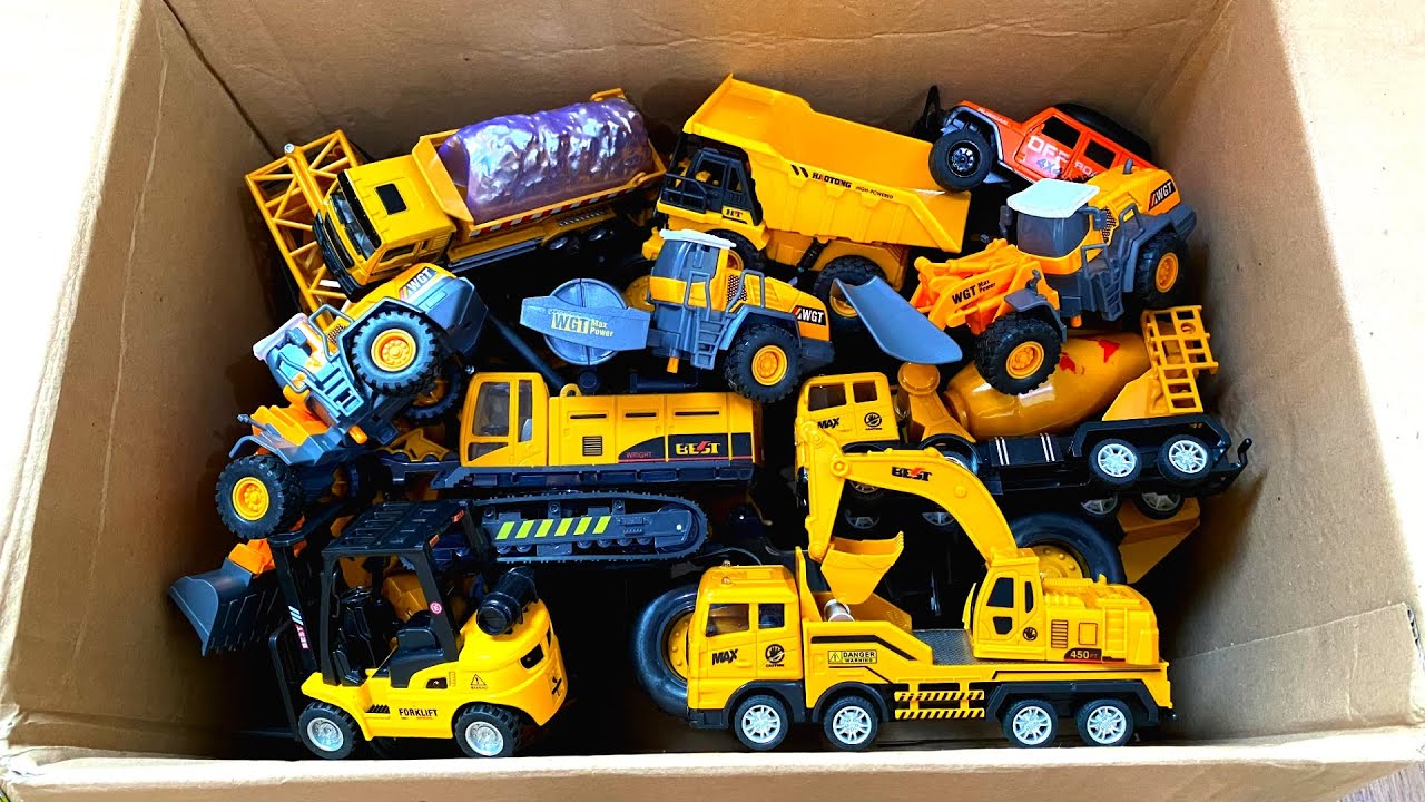 KABOLITE K350-200 DIGGER, MEGA RC TRUCKS, RC TRACTORS, RC MACHINES COLLECTION!! EXCAVATOR LESU ET30H