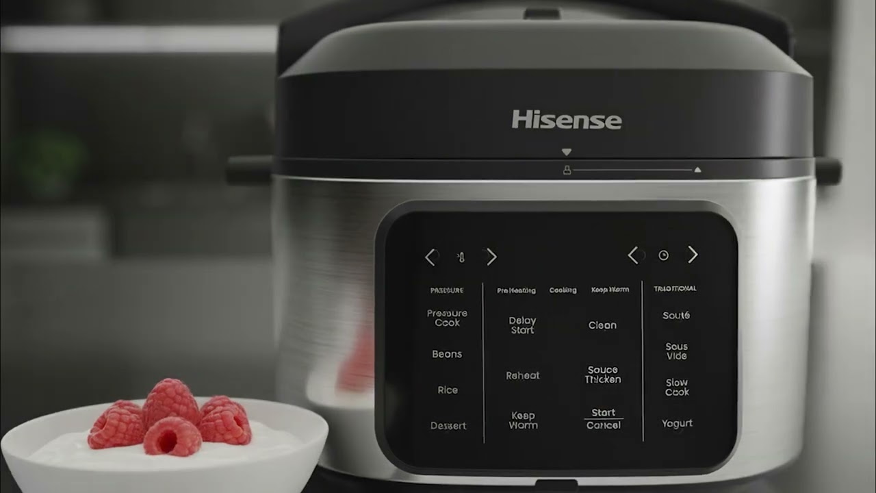 Hisense: Multicooker HMC6SBK Video Instructions Manual