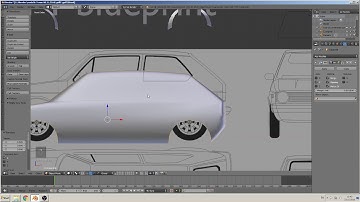 blender Tutorial Build a Car Part 4