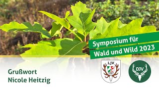 Symposium Wald und Wild | Grußwort Nicole Heitzig