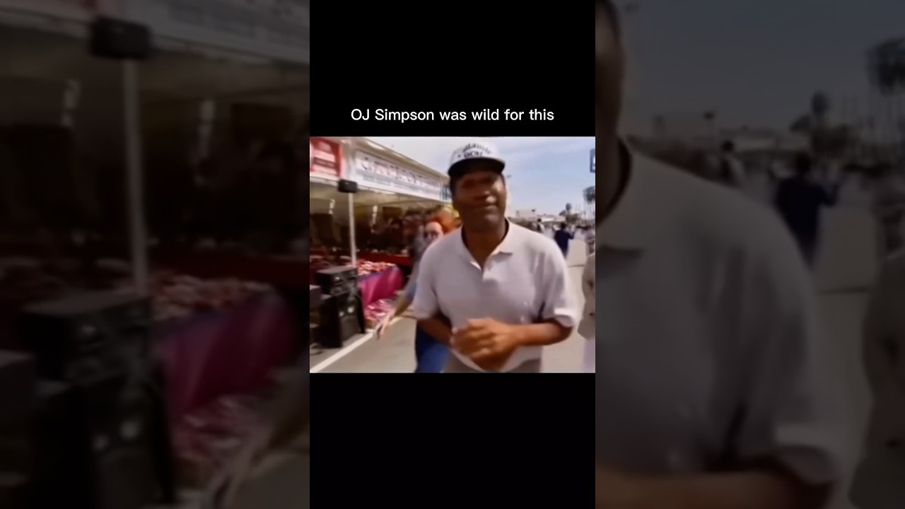 OJ Simpson was wild for this