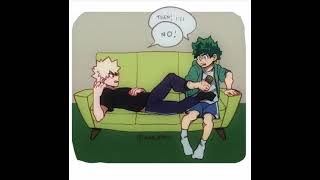 Bakudeku Cute and Funny Comic🧡💚🐙