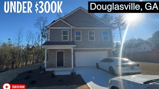 Brand New Construction Under 300K in Douglasville, GA - 3 Beds, 2.5 Baths I Douglasville Real Estate