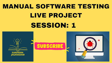 Session 1: Manual Testing Project In Telugu | Manual Testing Realtime Project | Manual Live Project