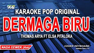 Thomas Arya feat Elsa Pitaloka - Blue Pier (Slow Rock Karaoke) Female Tones