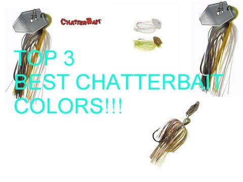 The 3 Best Chatterbait Colors 