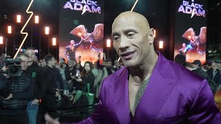 'The Rock' brings 'Black Adam' DC power to central London