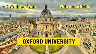 [4K] Oxford Walking Tour and Audio Guide