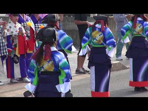 華舞～鬼蜂～　２０１７　銭形よさこい　中央町会場