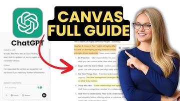 How To Use Chatgpt Canvas (Full Tutorial!) (2025)
