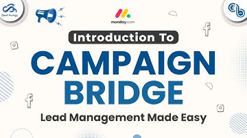 Supercharge Your Campaigns with Campaign Bridge on monday.com | Best Campaign Lead Management App