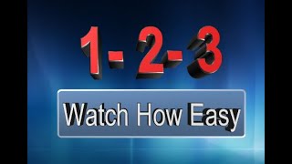 3 Easy Steps To a Complete Program in EZ-CAM
