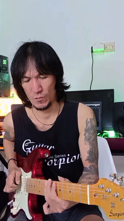Dewa 19 - Larut (Guitar Cover) #dewa19 #larut #nux #scorpionguitar #guitarcover #guitarsolo