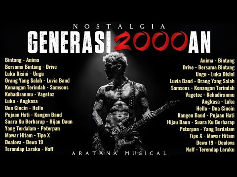 Nostalgia Generasi 2000an Terbaik | Pop Rock Indonesia Paling Hits | Ungu, Peterpan, Dewa 19, Drive