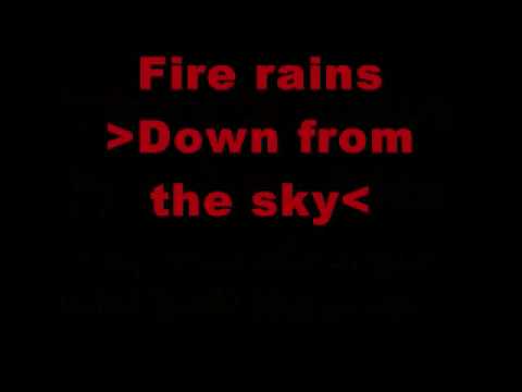 Down from the sky with Lyrics