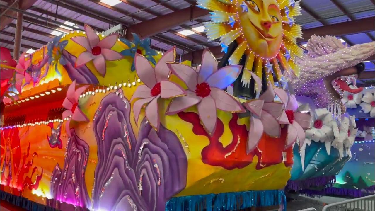 Taking a Quick Look At the Floats for the 2022 Endymion Parade YouTube