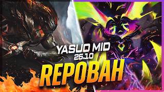 REPOBAH - Yasuo vs Vex MID Patch 26.10 - Yasuo Gameplay