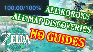 I 100%'d Tears of The Kingdom's Map Without Looking up ANYTHING - Here's My Story