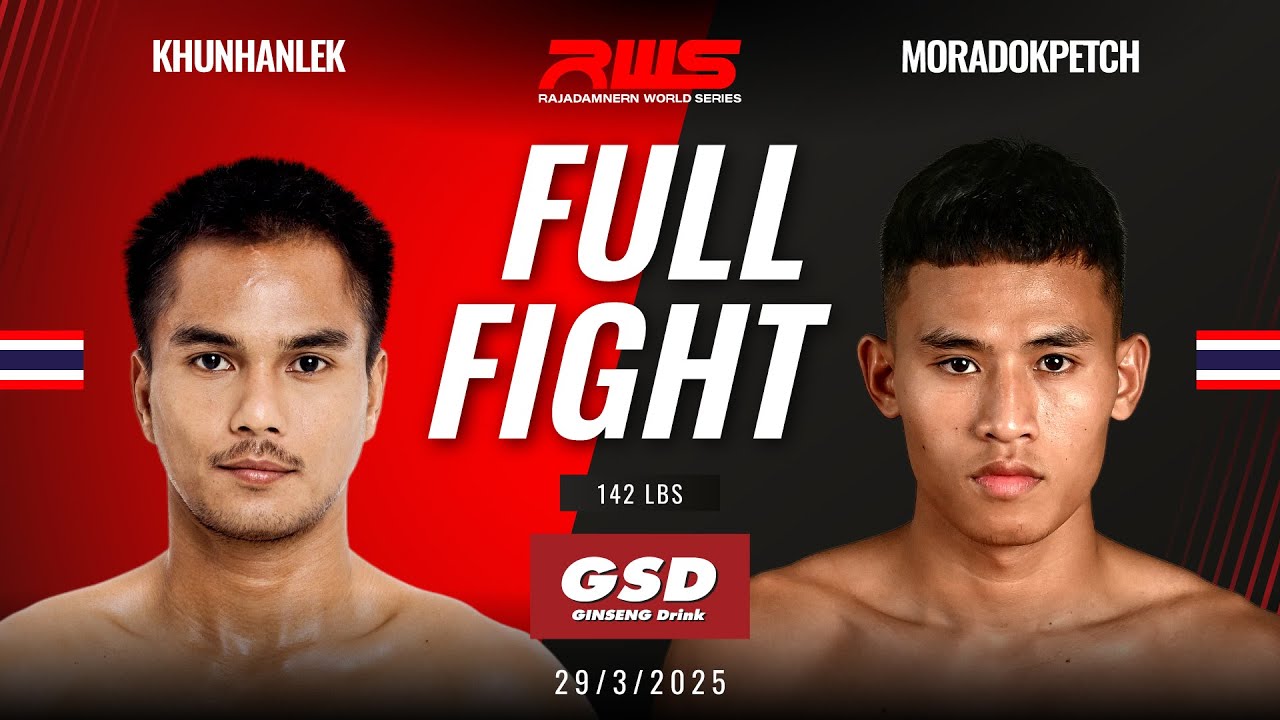 Full Fight l Khunhanlek vs. Moradokpetch l ขุนหาญเล็ก vs. มรดกเพชร l RWS