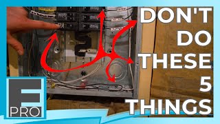 5 Common Electrical Panel Mistakes