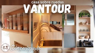 Furgoneta camper 🚐 convertida en un HOGAR 🪴 | VANTOUR Fiat Ducato L3H2