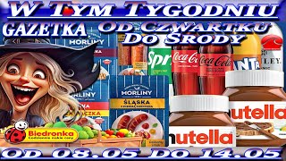 BIEDRONKA Nowa Gazetka Promocyjna od czwartku  08.05.2025 – Tygodniowe Okazje, Które Się Opłacają