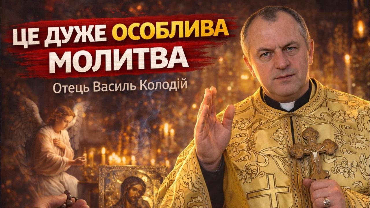 Отець Василь Колодій - Це дуже особлива молитва 1 березня 2026.