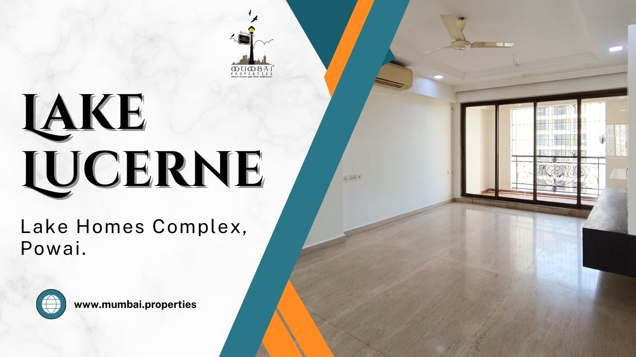 2️⃣ 🌿 Spacious 3 BHK + SRB @ Lake Lucerne Powai | Luxury Living in the Heart of Powai 🏡